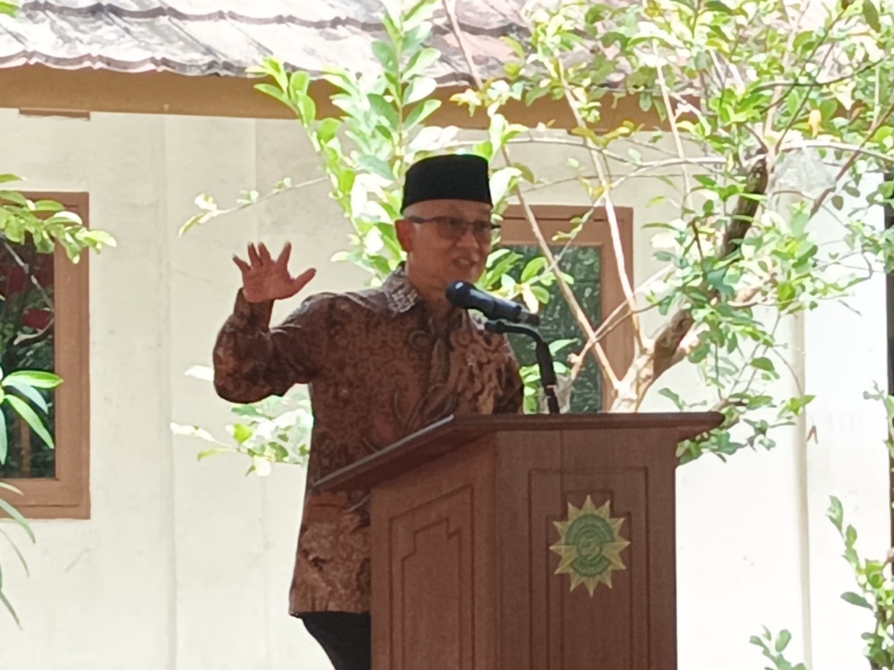Kunjungan Wamendiknas ke Kabupaten Bogor Sekaligus Meresmikan SMP PERSIS Mabdaul Huda Citeureup