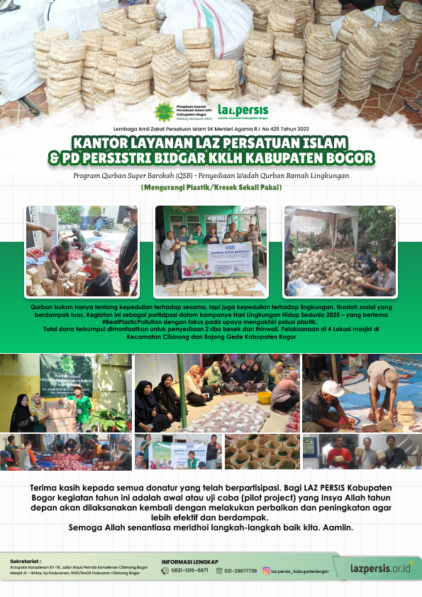 KURBAN RAMAH LINGKUNGAN